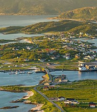 Sommarøy -- meaning Summer Island -- is an island in West Tromsø, around 200 miles north of the Arctic Circle.