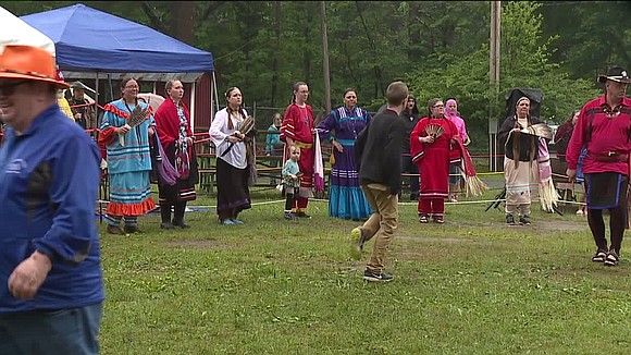 The rain couldn't keep people away from an annual cultural event in Sullivan County on Sunday.