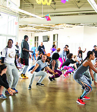 Health coach Stacy Hubert is preparing to host Trifecta on the Beach which will take place on June 29 from 8 a.m to 10 a.m at Pier 31. Photo Credit: Stacy Hubert