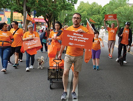 CareOregon representatives who help community members get the health care they need enjoy Good in the Hood.