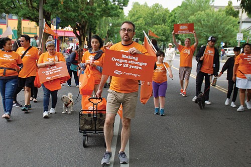 CareOregon representatives who help community members get the health care they need enjoy Good in the Hood.