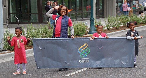 Participants of all ages enjoy the fun.