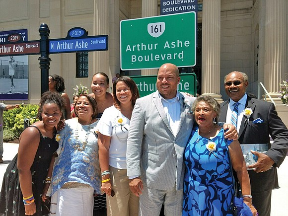 We are still basking in the gloriousness of the Arthur Ashe Boulevard street renaming ceremony and events last Saturday at ...
