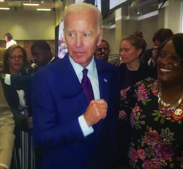 Former Vice President Joe Biden (pictured) is running for president in 2020 and recently attended the annual Rainbow PUSH Coalition International Convention to share his campaign platform with attendees. Photo Credit: Deborah Olivia Farmer