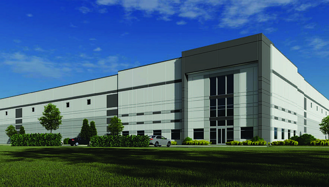 Chicago Neighborhood Initiatives and Ryan Companies are partnering up once again to construct a 400,000 square foot warehouse in the Pullman Community. Photo Credit: Ryan Companies.