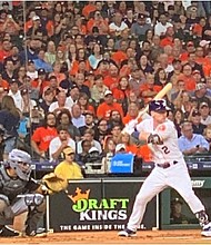 Astros are strong at bat