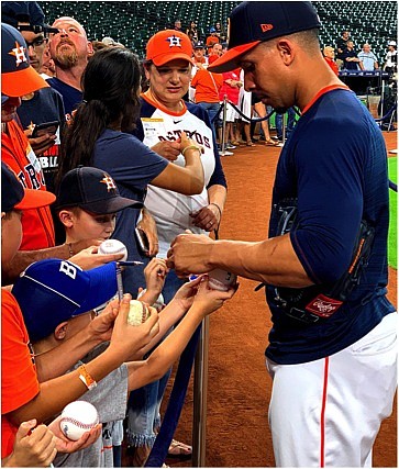 Astros love their fans.