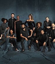 Check out the voice talent from Disney’s “The Lion King” together for the first time in a new cast photo. Pictured are Billy Eichner (Timon), Shahadi Wright Joseph (Young Nala), JD McCrary (Young Simba), Seth Rogen (Pumbaa), Florence Kasumba (Shenzi), Donald Glover (Simba), Beyoncé Knowles-Carter (Nala), Alfre Woodard (Sarabi), Chiwetel Ejiofor (Scar), John Oliver (Zazu), Keegan-Michael Key (Kamari) and Eric André (Azizi).