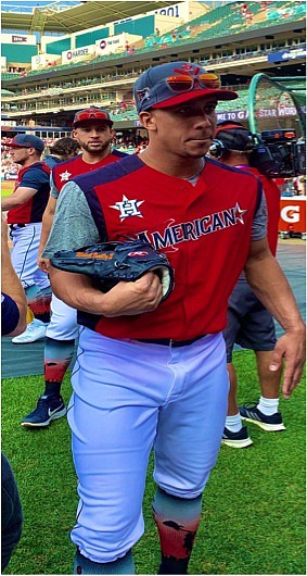 Houston Astros outfielder Michael Brantley