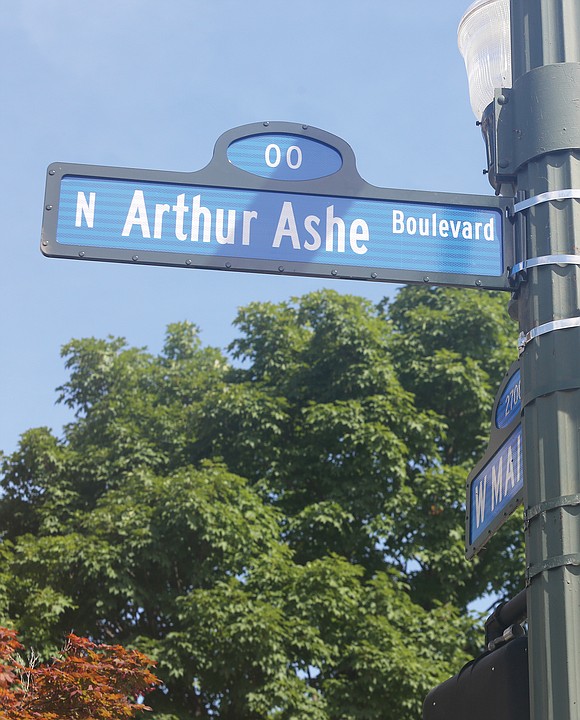 Re ‘A true champion’: Thousands celebrate dedication of Arthur Ashe Boulevard, Free Press June 27-29 edition: His name is Arthur ...