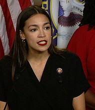 One of the Democratic lawmakers criticized by President Donald Trump's racist attacks in recent days called the President's remarks a "disruptive distraction" and said that she would encourage the American people "to not take the bait."