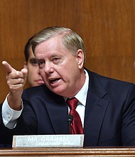Republican Sen. Lindsey Graham, one of President Donald Trump's strongest allies on Capitol Hill, declined to condemn the President over his racist tweets against several minority members of Congress, instead calling them a "bunch of communists."