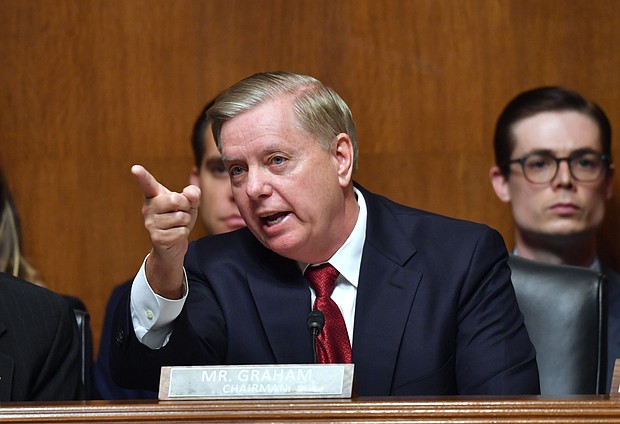 Republican Sen. Lindsey Graham, one of President Donald Trump's strongest allies on Capitol Hill, declined to condemn the President over his racist tweets against several minority members of Congress, instead calling them a "bunch of communists."