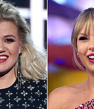 Grammy-winning singer and "The Voice" coach Kelly Clarkson has weighed in on Taylor Swift's business drama with celebrity manager Scooter Braun.