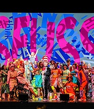 The Cast of TUTS Seussical. Photo Credit: Melissa Taylor.