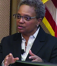 Lori Lightfoot Photo credit: MacLean Center