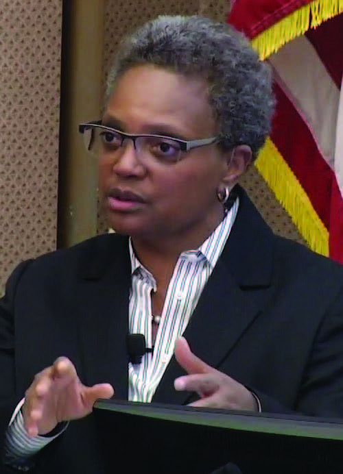 Lori Lightfoot Photo credit: MacLean Center