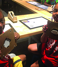 The STEAM in Action Leadership Summer Program is currently being hosted at Douglas Park by Ladies of Virtue, a local non-profit, and the Chicago Park District. Photo Credit: Ladies of Virtue