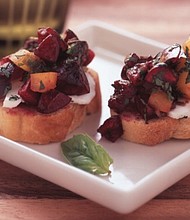 Cherry Bruschetta/Northwest Cherry Growers