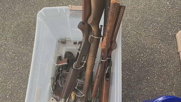 The family of a pregnant mother shot and killed while trying to protect her young son during a shootout held a gun buyback event in Athens over the weekend.