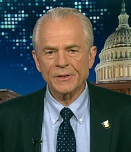 Trump's trade adviser Peter Navarro said "the terminology of a strong versus weak dollar is counterproductive."