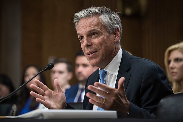 US Ambassador to Russia Jon Huntsman has submitted his resignation letter to President Donald Trump and plans to move back home to Utah, according to a source familiar with his thinking.