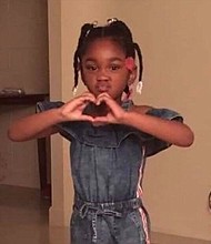 Nevada Lashy Adams, 5, has gone missing in South Carolina.