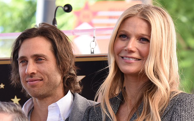 Gwyneth Paltrow and husband Brad Falchuk