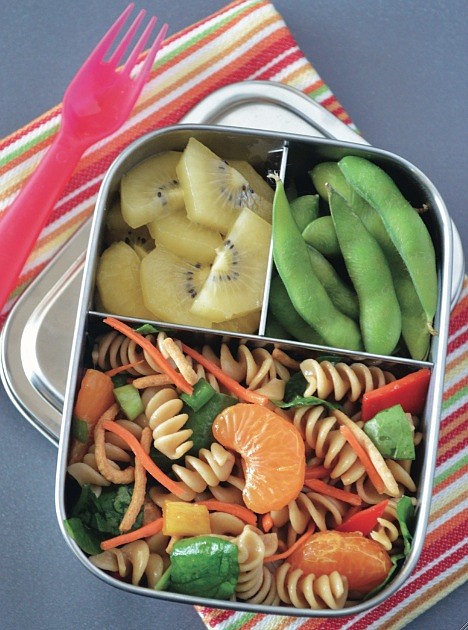 Chinese Mandarin Pasta Salad Bento Box