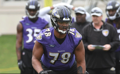 Offensive Tackle Orlando Brown Jr Settling In With The Ravens