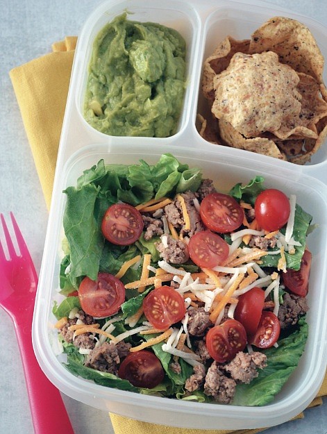 Turkey Taco Salad Bento Box