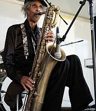 Music for the spirit/
The legendary Doc Branch and the Keynotes at the 11th Annual St. Elizabeth Catholic Church Jazz & Food Festival, a fundraiser held last Saturday for the Highland Park parish and its various ministries. (Sandra Sellars/Richmond Free Press)