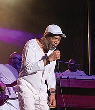 Frankie Beverly hits the high notes with Maze in Sunday’s finale the 10th Annual Richmond Jazz and Music Festival at Maymont. The event is produced by JMI.