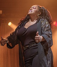 Jill Scott wowed an appreciative crowd Saturday night with her vocals at the 10th Annual Richmond Jazz and Music Festival.