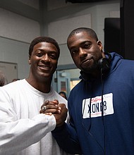 Aldis Hidge (lt) Brian Banks (rt)/K. Bomboy/Bleecker Street