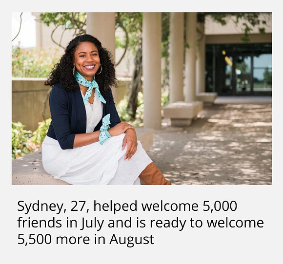 As she slips on her western-style boots, Sydney Moner, 27, is eager to welcome international delegates from 23 countries who …