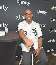 Baseball Hall of Famer Harold Baines.  Baines was inducted into Baseball Hall of Fame, July 21,2019.  Photo by Jerome Simmons.