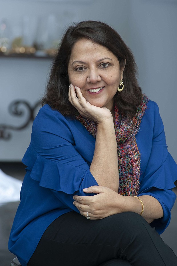 Varsha Bajaji/Count Me In author CREDIT Debbie   Porter Photography