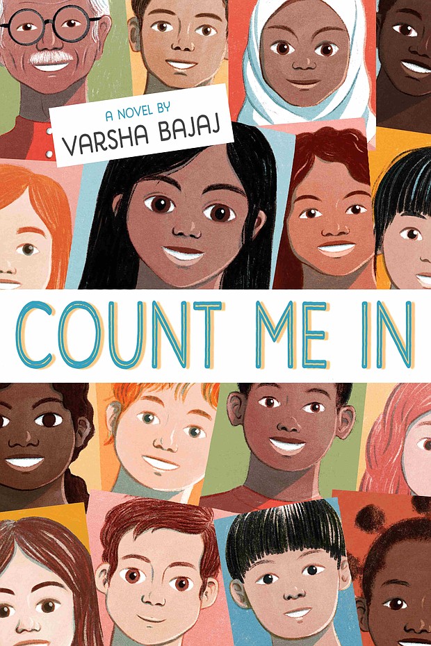 “Count Me In” by Varsha Bajaj
c.2019, Nancy Paulsen Books		 $16.99 / $22.99 Canada  		 192 pages