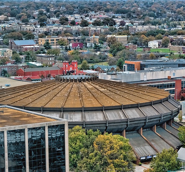 Coliseum in Downtown Richmond