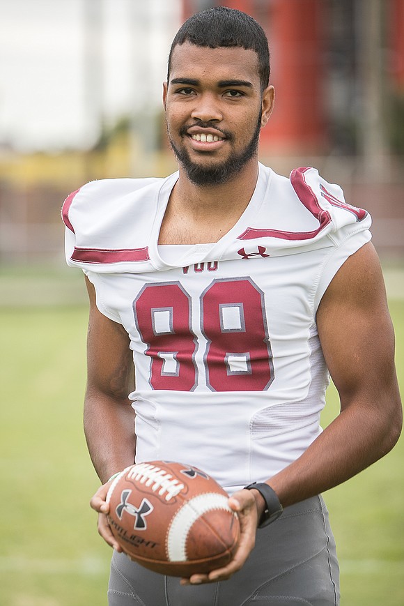 Jefferson Souza has transitioned nicely from kicking a round ball to kicking one that’s oblong.