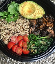 Healthy Quinoa Bowl.
