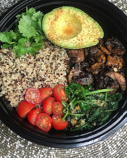 Healthy Quinoa Bowl.