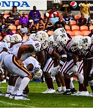 Prairie View A&M University and Texas Southern University square up at the 2019 Labor Day Classic/Photos courtesy of Jamar Carrington