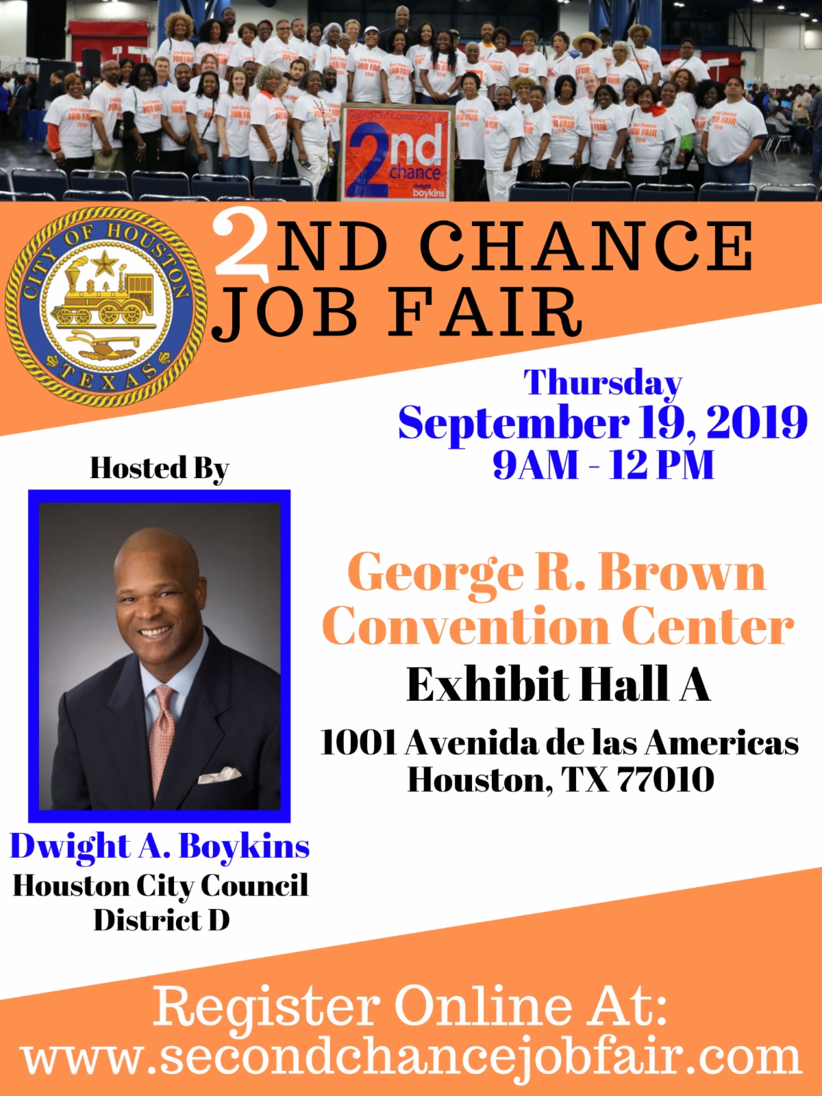 Second Chance Job Fair Houston Style Magazine Urban Weekly