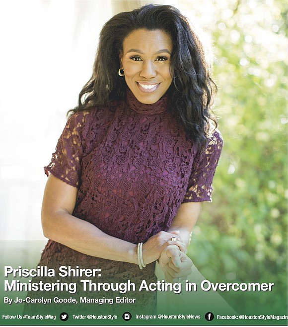 Call her an author. Call her an actress. Ask Priscilla Shirer what she is and she will say a minister, …