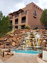 Large whirlpool area for much needed relaxation while sipping on cocktails