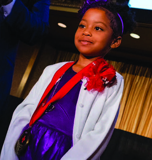 Nine-year-old Olivia Shorter (pictured) from Matteson recently hosted her annual Olivia’s Sickle Cell Awareness Party to celebrate her birthday and to bring awareness to the realities of sickle cell disease which she has lived with since she was born. Photo Credit: Provided by the family of Olivia Shorter