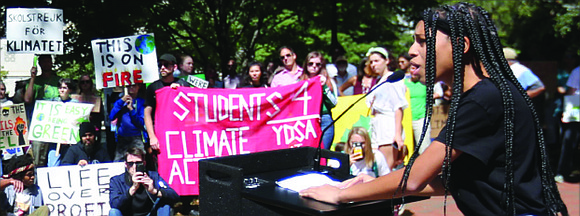 Chants drowned out the sound of traffic on Broad Street near City Hall last Friday as hundreds of people, largely ...