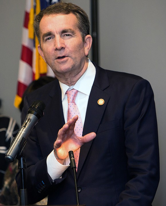 Gov. Ralph S. Northam announced Tuesday that the state would contribute $20 million to help replace diesel-powered school buses with ...